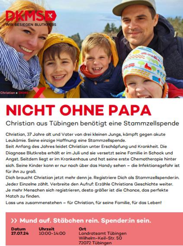 Spender gesucht!