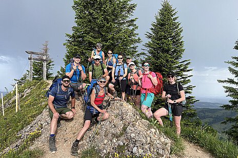 Wanderung auf der Nagelfluhkette Wanderung auf der Nagelfluhkette